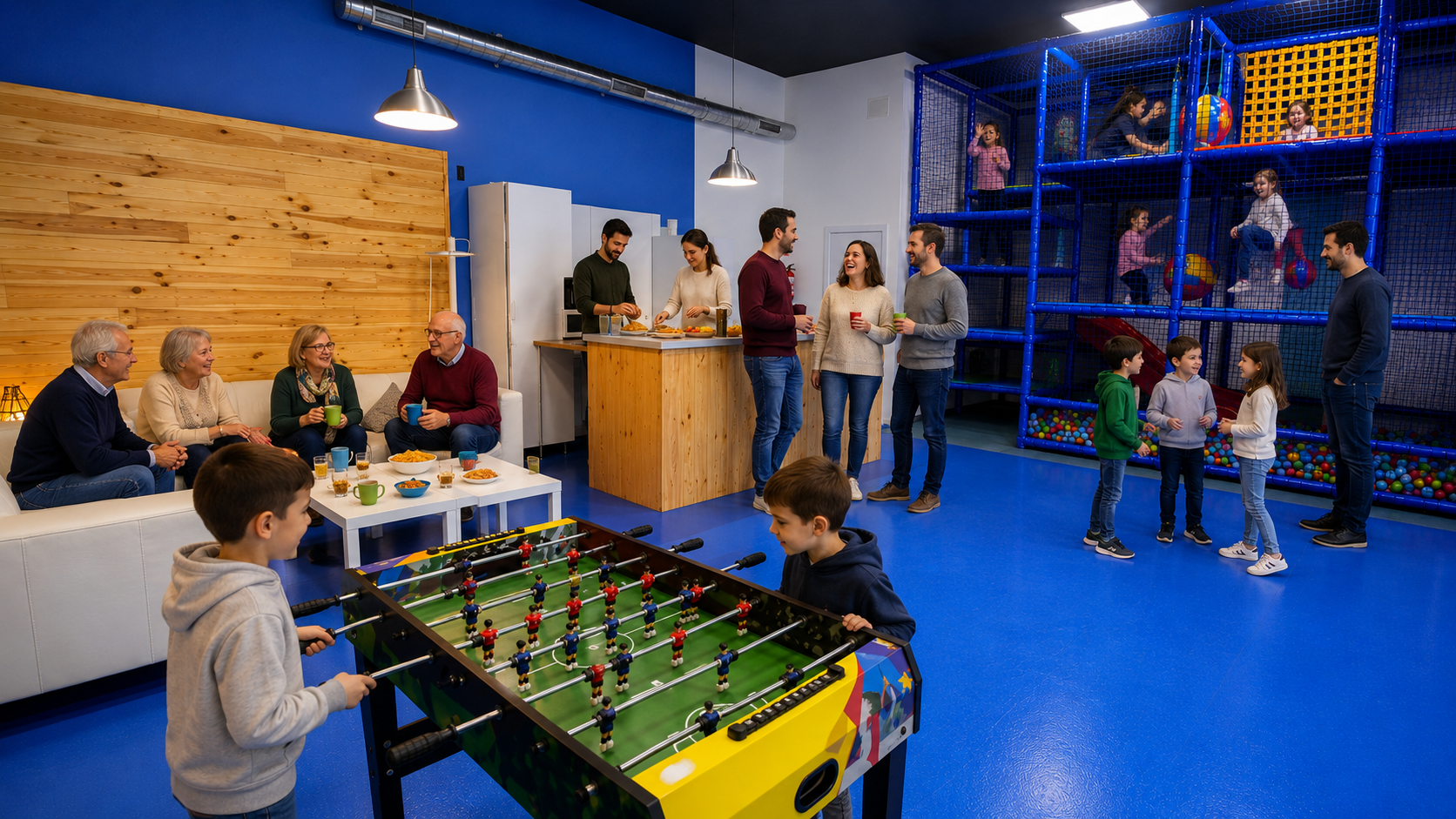 sala privada cumpleaños infantil San Sebastián de los Reyes uso exclusivo