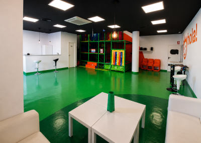 sala privada cumpleaños infantil Madrid Hanky Planet uso exclusivo