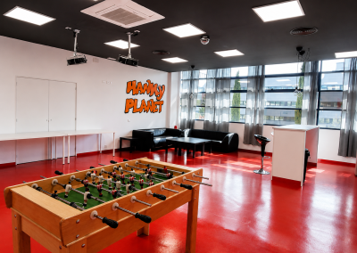 sala privada cumpleaños infantil Madrid Hanky Planet uso exclusivo