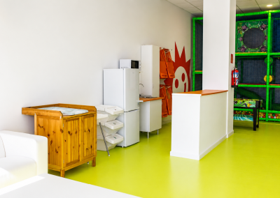 sala privada cumpleaños infantil Madrid Hanky Planet uso exclusivo