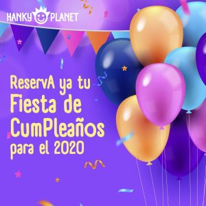 reserva tu cumpleaños para el 2020