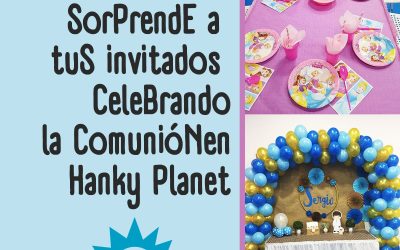Celebra tu comunión en Hanky Planet